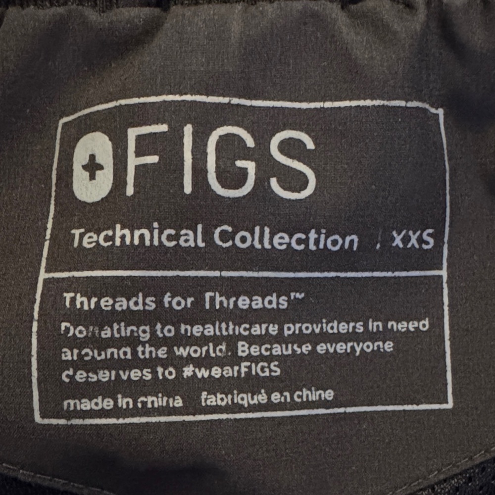 Figs Black Women's Jacket - Picture 3 of 4